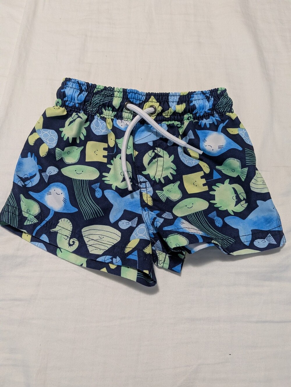 Carter's Ocean Creatures Swim Shorts Size 9 Months